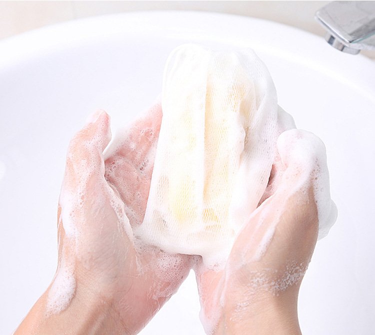 Combo 9 túi lưới tạo bọt xà phòng tắm , rửa mặt , massage