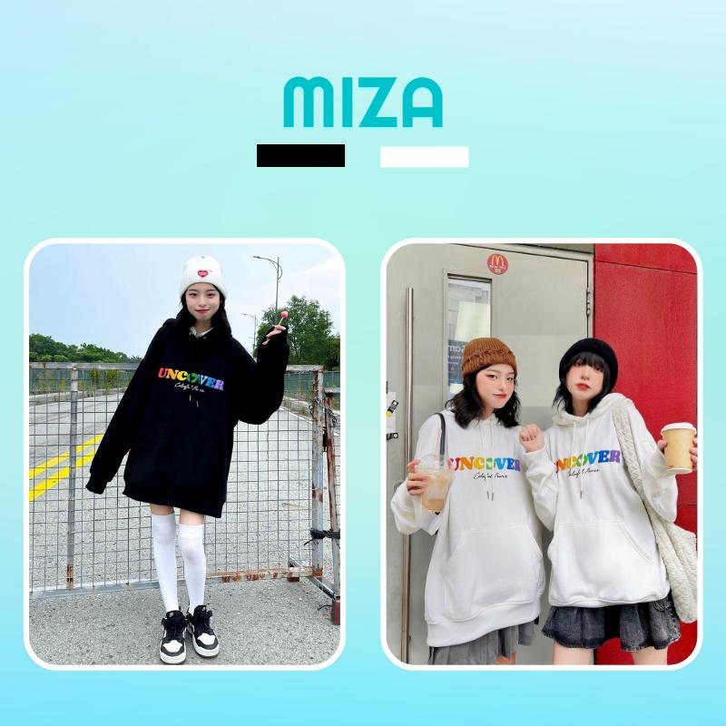 Áo khoác sweater nữ nam unisex form rộng đôi nỉ ngoại local brand đẹp cặp đôi ulzzang hàn quốc oversize dày mịn UNCOVER