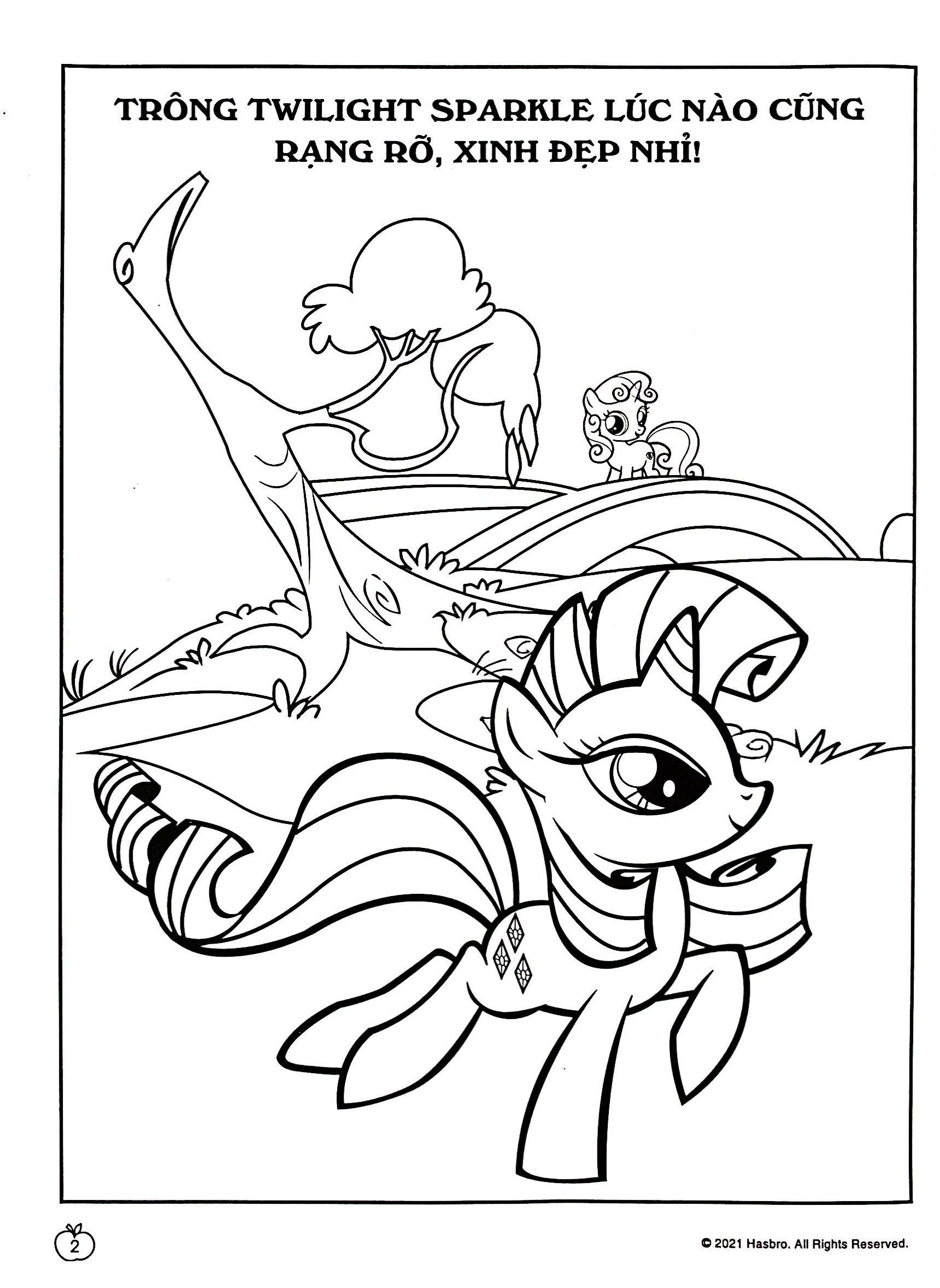 Sách My Little Pony - Jumbo Tô Màu Và Các Trò Chơi 7