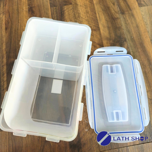 Hộp Bảo Quản Thực Phẩm Lock&amp;Lock Chia Ngăn Có Quai Xách HPL892- 8L - Hàng Chính Hãng