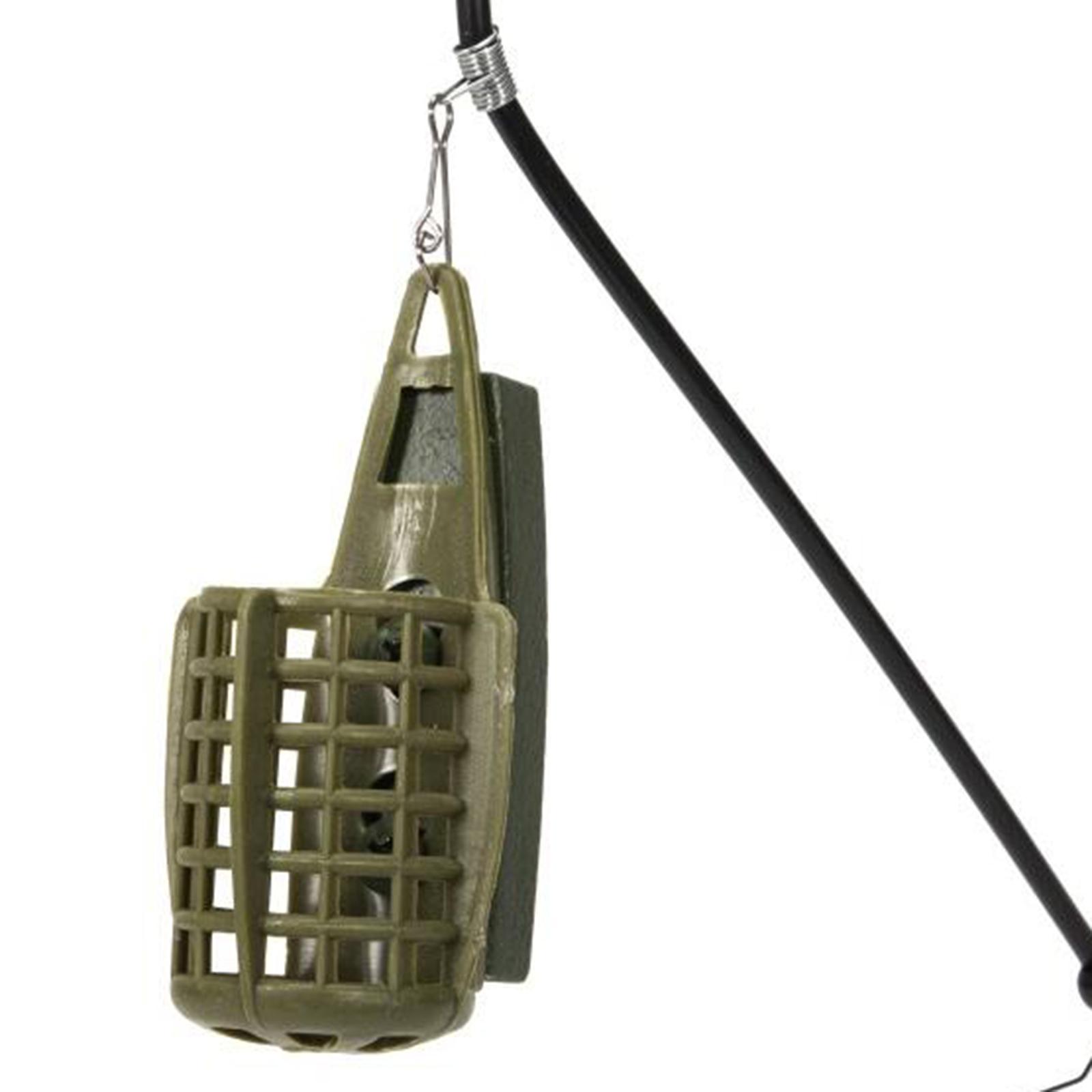 Carp Fishing Feeder Inline Method ABS Bait Thrower Durable Sea Fishing Holder Coast Fishing Terminal Tackles Accessories Equipment