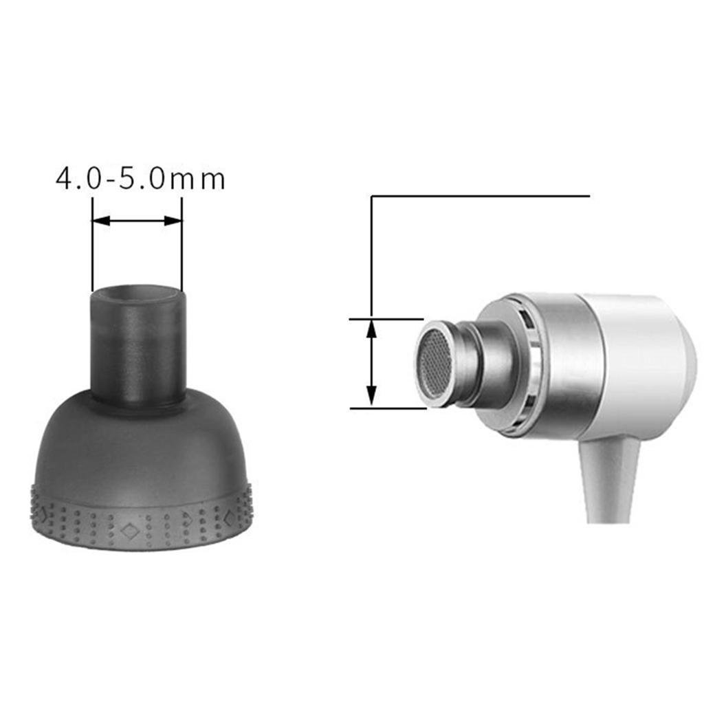 2xReplacement In-Ear Tips Headset Caps for MDR-EX750BT/WI-1000X/WI-H700 S