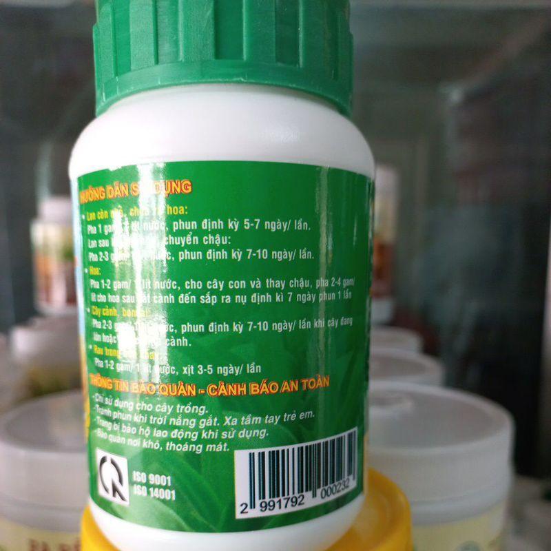 Phân bón lá cao cấp Đầu Trâu MK 501 NPK 30-15-10 100g