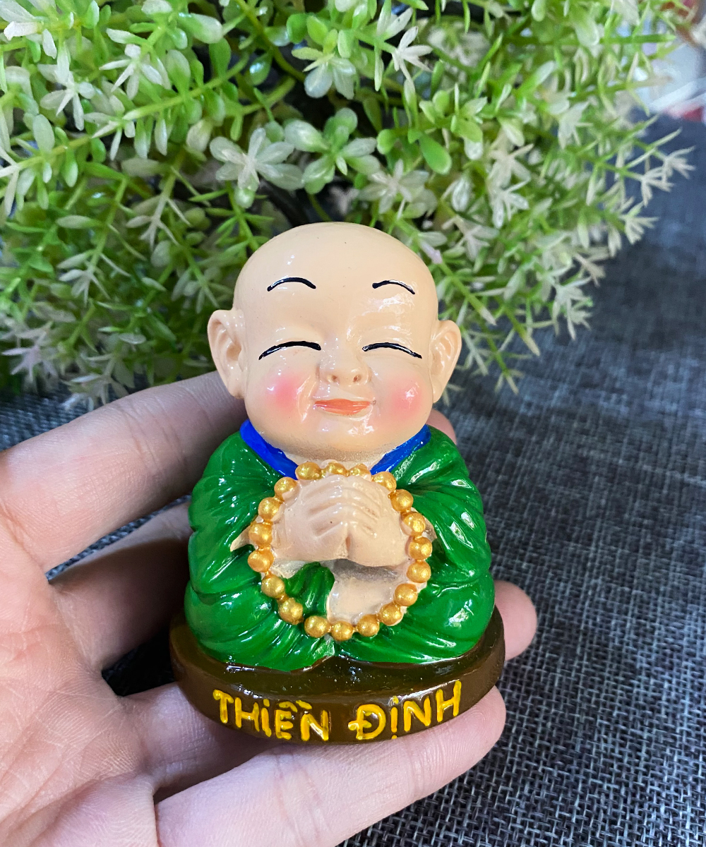 Bộ 06 tượng Lục Độ kèm chân đế ngang 06 ô