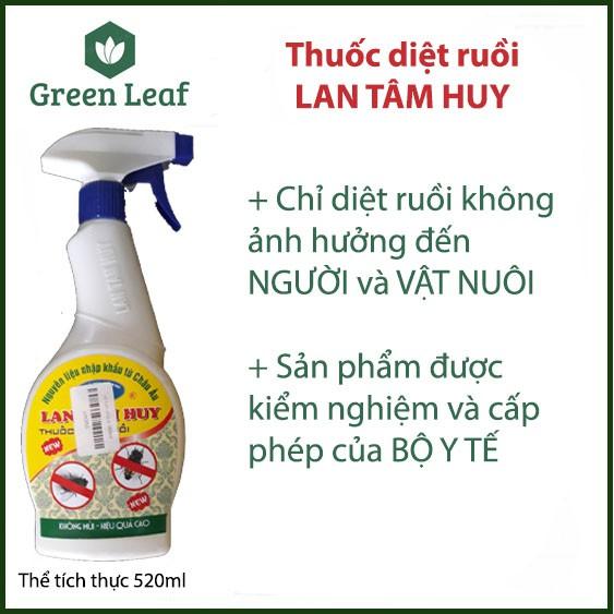 THUỐC DIỆT RUỒI Lan Tâm Huy chai 520ml dạng xịt