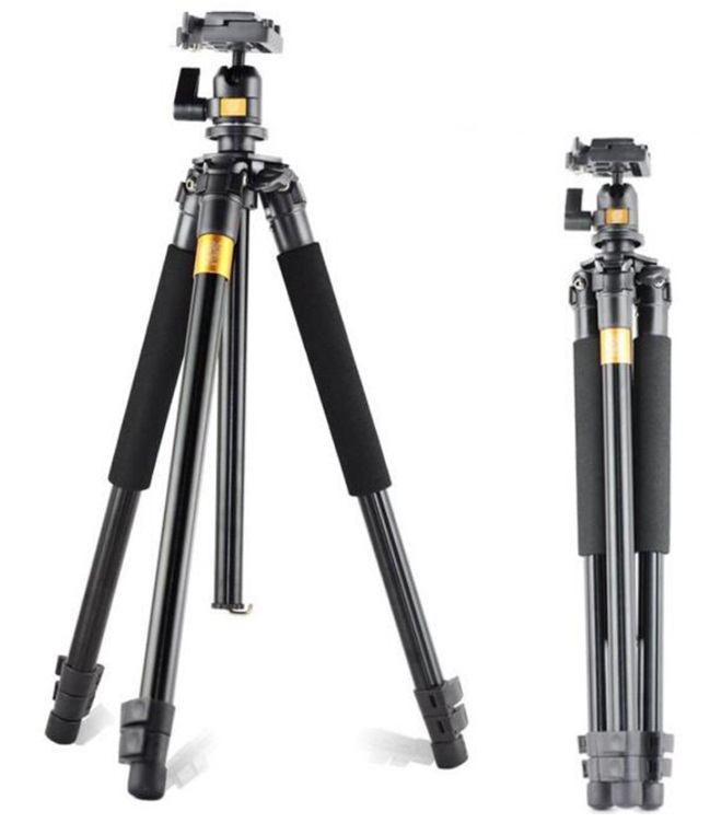 Chân Máy Ảnh Chuyên Nghiệp Tripod Beike Q308 - Hàng Nhập Khẩu