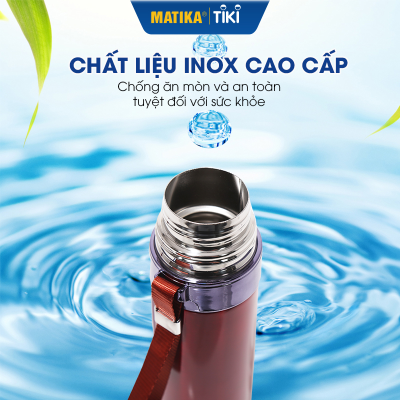 Bình Giữ Nhiệt Inox MATIKA MTK-HC5700 Dung Tích 700ml - Hàng Chính Hãng