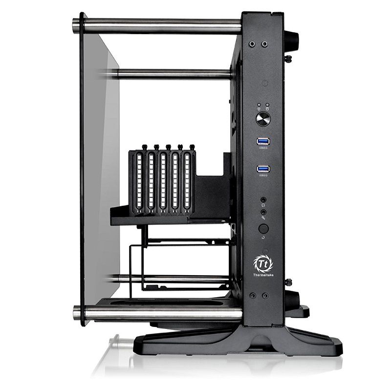 Case Thermaltake Core P1 Tempered Glass Mini ITX CA-1H9-00T1WN-00 - Hàng chính hãng