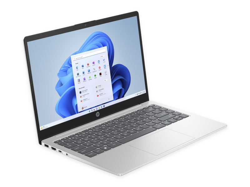 Laptop HP 14 - ep0112TU 8C5L1PA (Intel Core i5-1335U | 16GB | 512GB | Intel Iris Xe | 14 inch FHD | Win 11 | Bạc) - Hàng Chính Hãng - Bảo Hành 12 Tháng