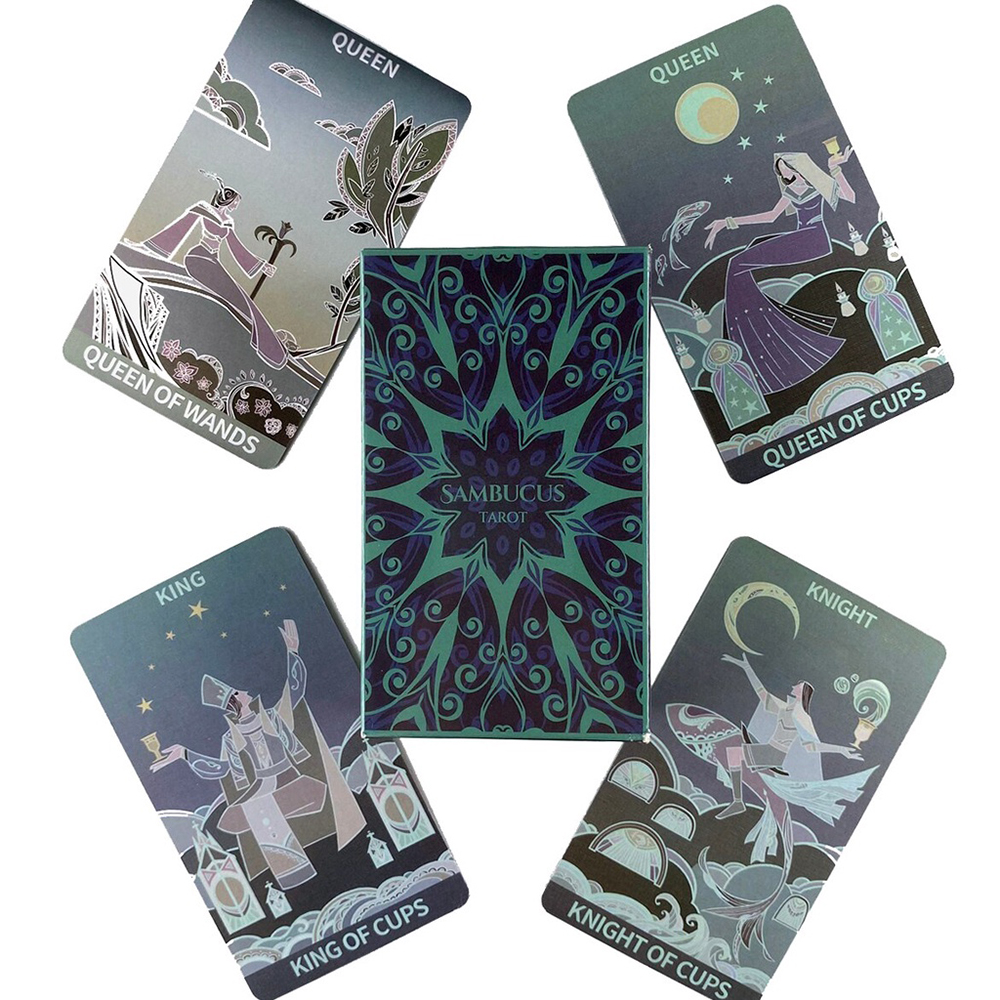 Bộ Bài Sambucus Tarot 78 Lá Bài Tặng Đá Thanh Tẩy