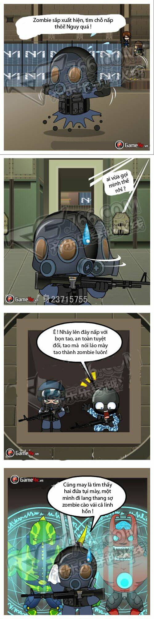 truyện vui về game cross fire chapter 2 3