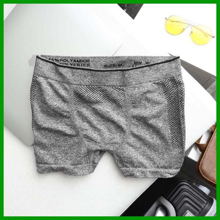 Quần Lót Nam, Quần Sịp Đùi Nam Boxer Cao Cấp. Quần Xịn, Dệt Không Đường May Chất Cotton Bamboo Siêu Mát