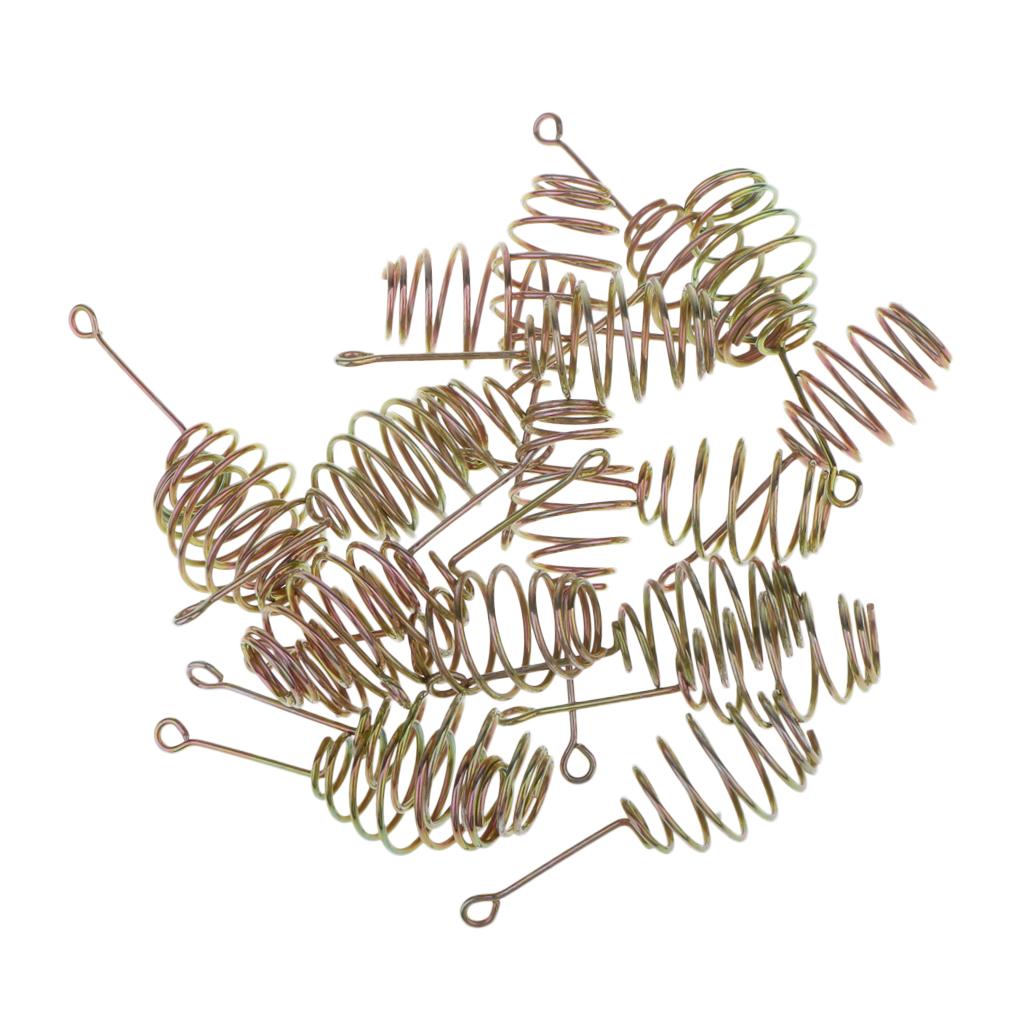 20pcs Spring/Coil Inline Fishing Feeders, Baits Cage Carp Fishing Tackle S