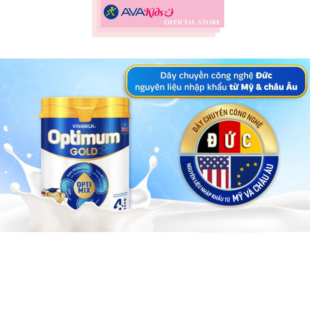 Hình ảnh Sữa bột Vinamilk Optimum Gold số 4 850g (2 - 6 tuổi)