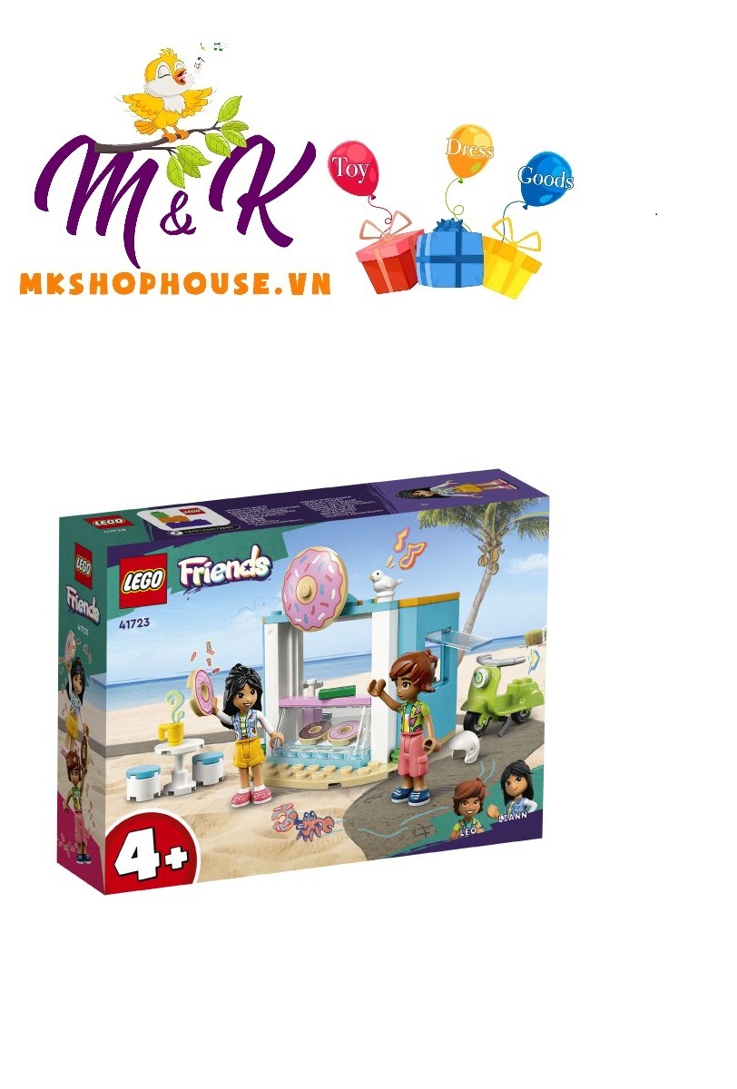 LEGO Friends 41723 Tiệm Bánh Rán Donut