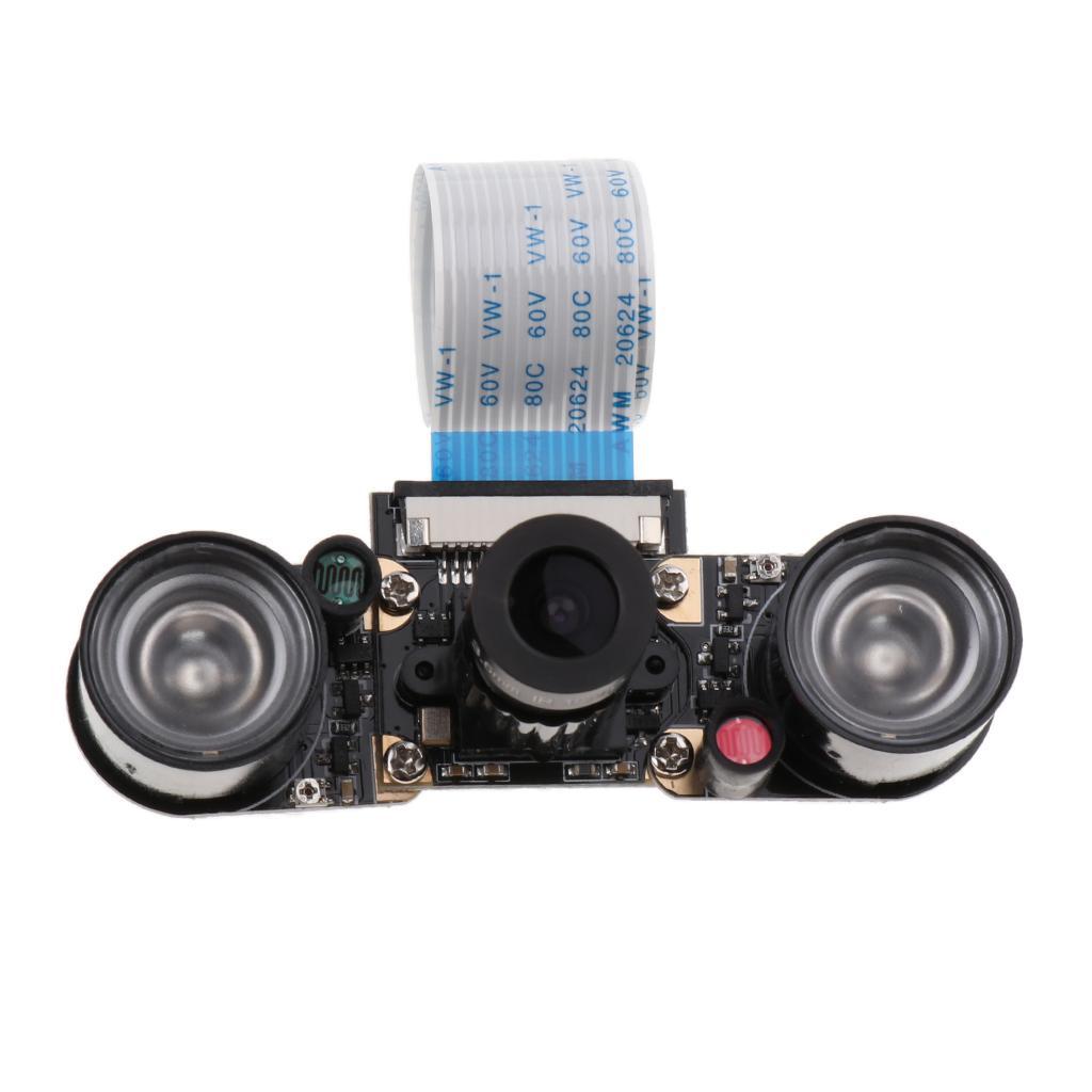 1xCamera Infrared Night Vision Adjustable-Focus Module 1080p for Raspberry Pi