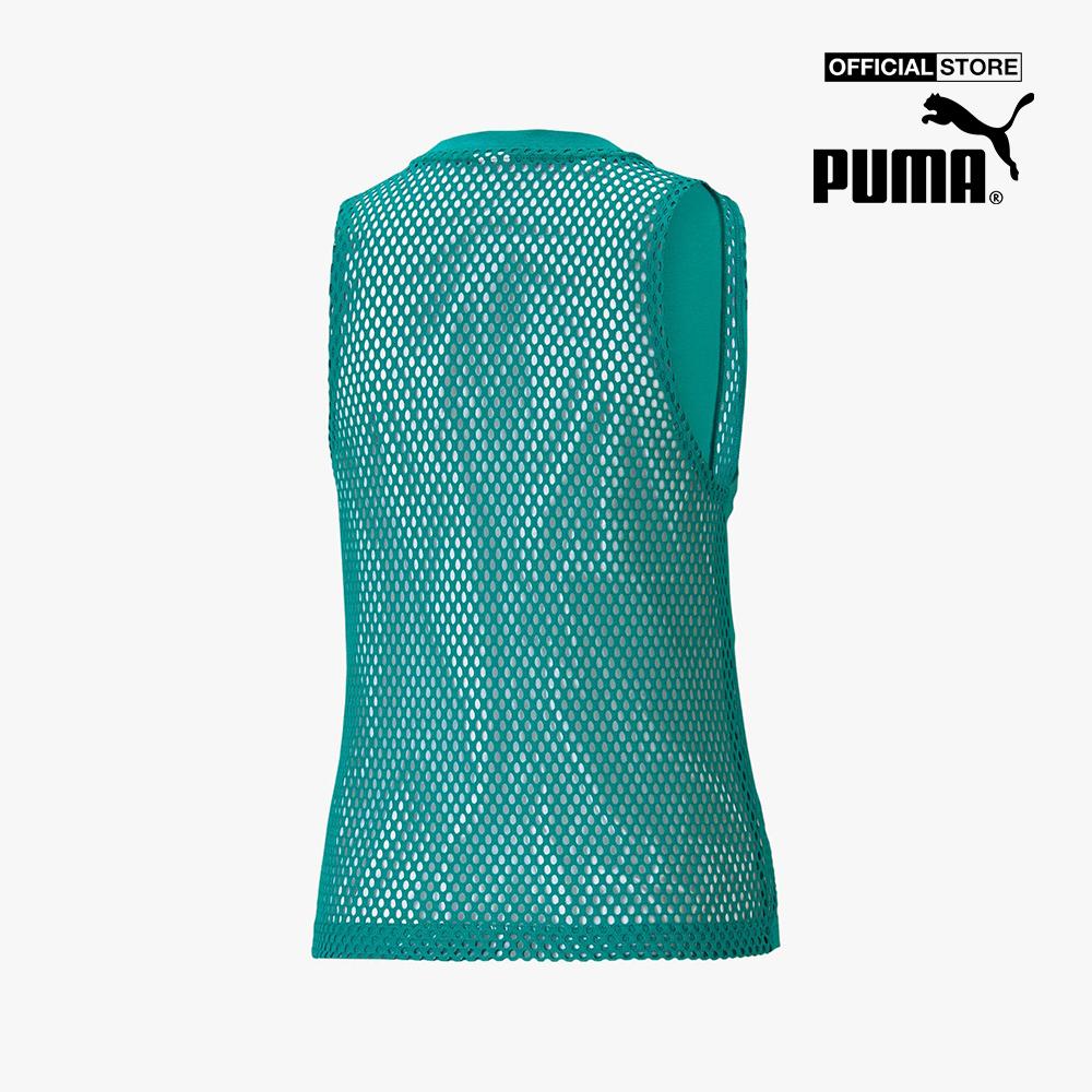 PUMA - Áo ba lỗ thể thao nữ Evide Mesh Tank 599773