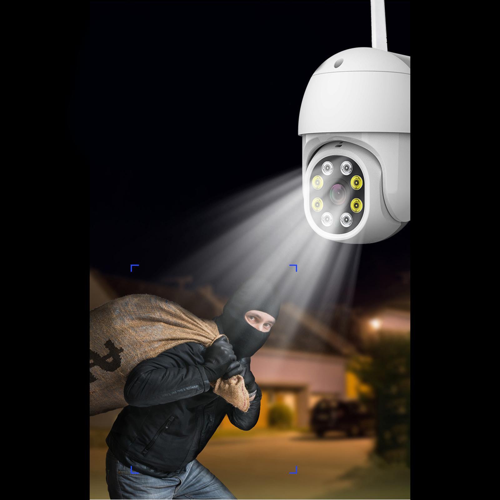 2MP WiFi IP Cameras 1080P Waterproof Auto Tracking Panoramic for Home