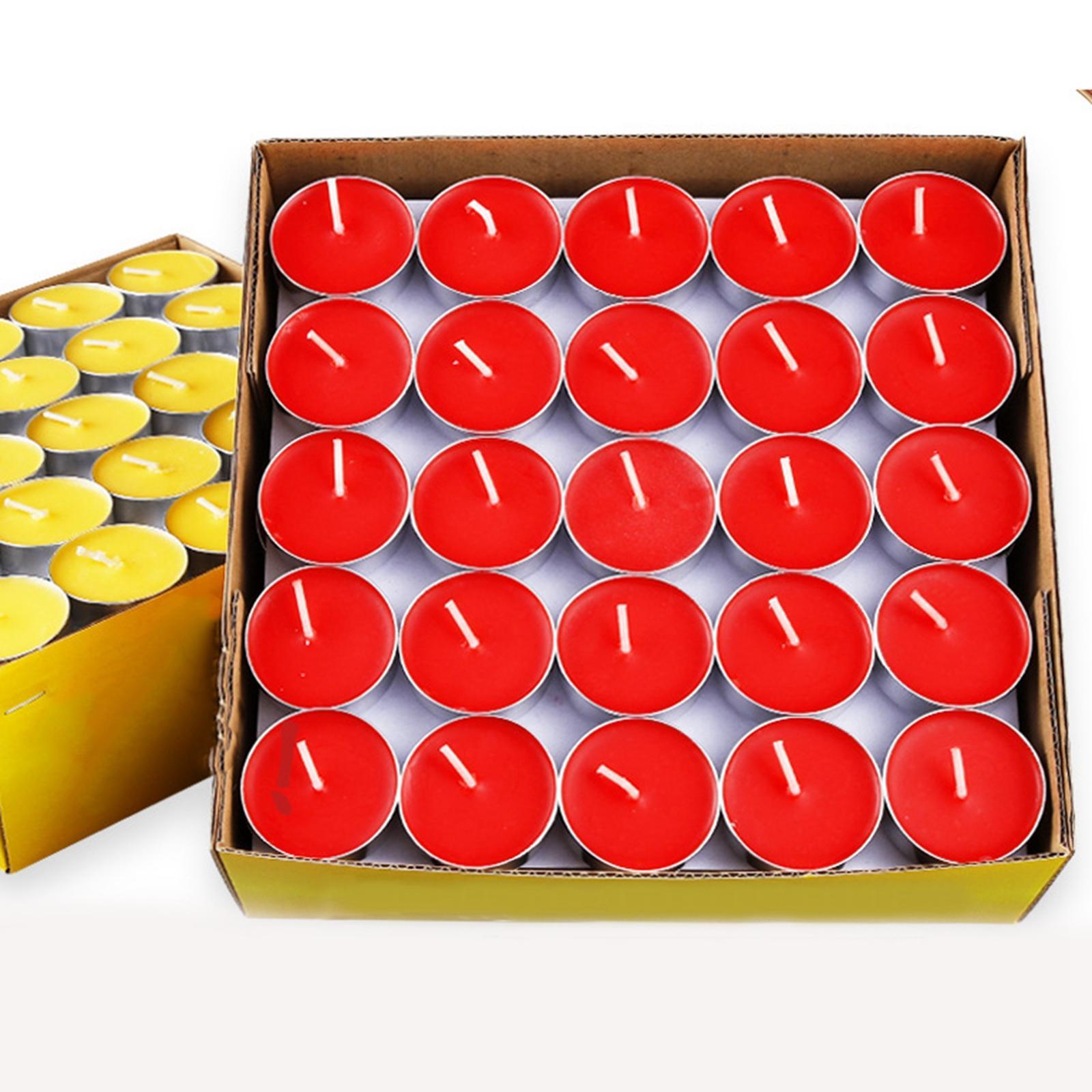Candles Meditation Decorations Ghee Butter Lamps for Diwali Ceremonies