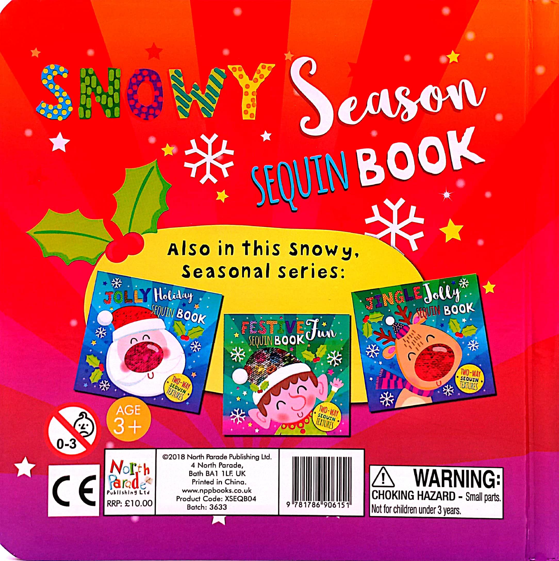 Snowy Season Sequin Book