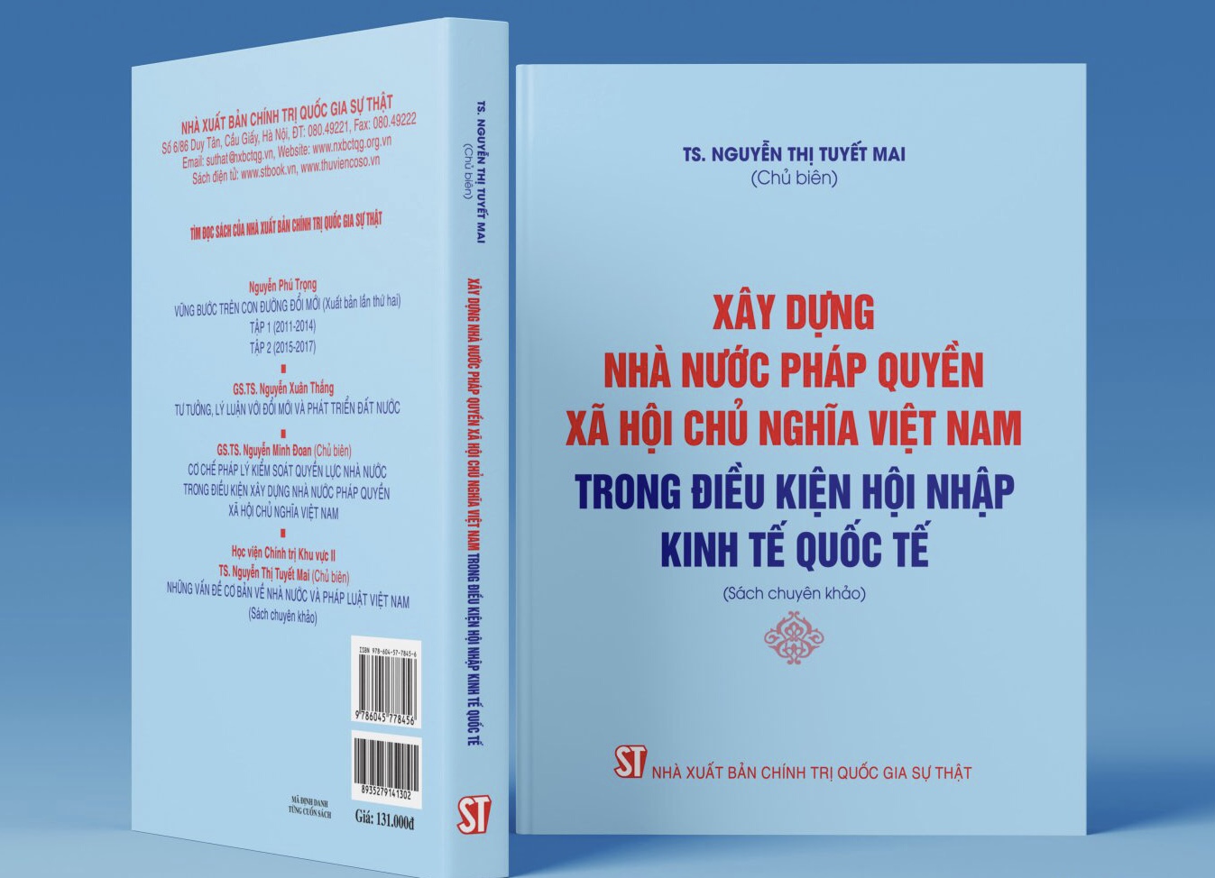 Sách - Xây dựng nhà nước pháp quyền Xã hội Chủ nghĩa Việt Nam trong điều kiện hội nhập kinh tế quốc tế (sách chuyên khảo)