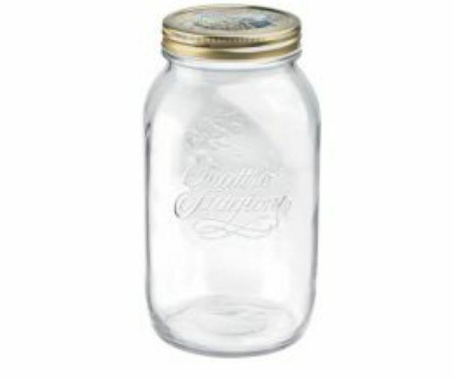Hũ thủy tinh nắp vặn Quattro 1500ml