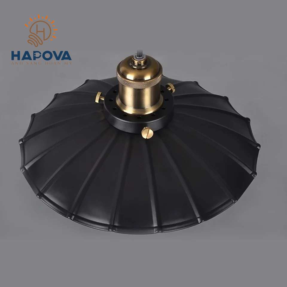 Đèn thả trần trang trí nhà quán cà phê HAPOVA HELGA 5055 + Kèm bóng Edison