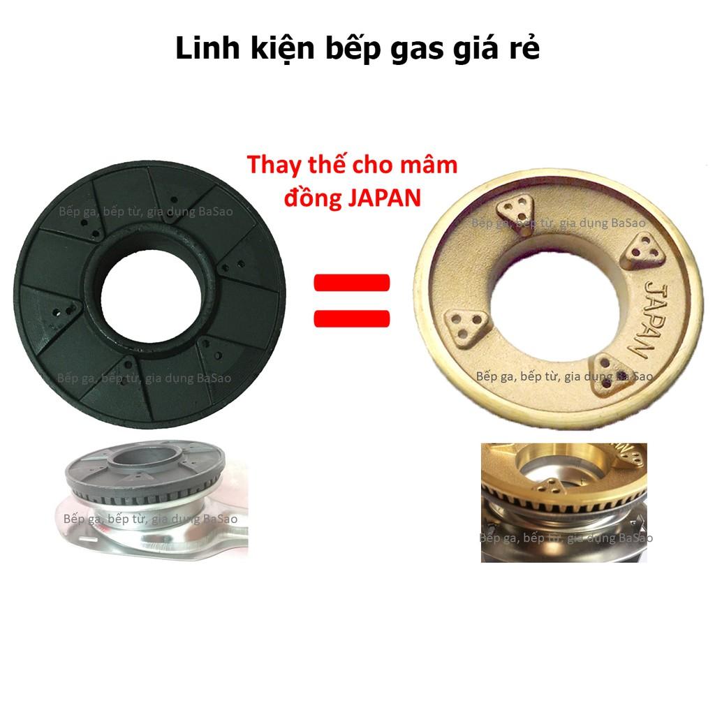 Mâm Chia Lửa Dành Cho Tất Cả Các Loại Bếp Gas (Pép Chia Lửa, Đầu Đốt), Đường Kính Trong 43mm, Đường Kính Ngoài 82mm