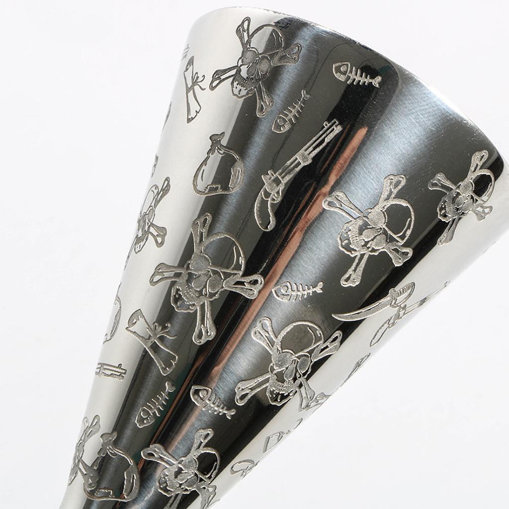Cocktail Jigger Bartender Tool Liquor Measuring Cup Stainless Steel 1oz/2oz