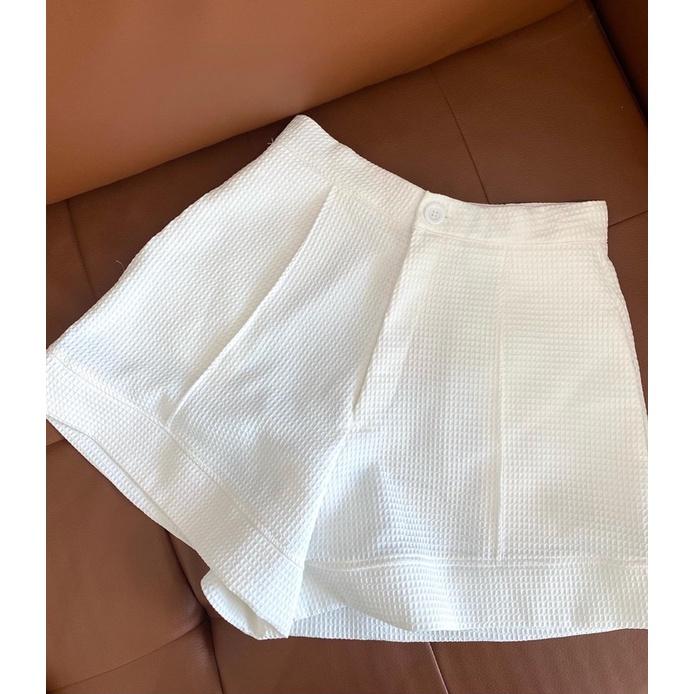 Quần Shorts cạp cao ống rộng REVERCLOTHINGS Emily