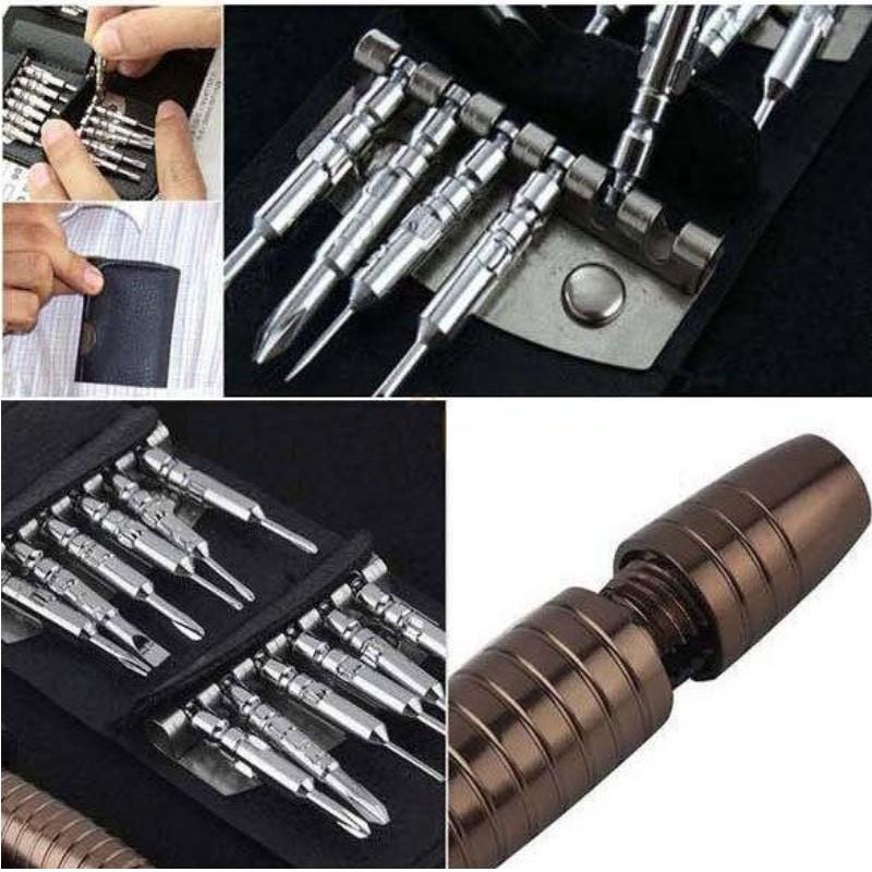 Bộ tua vít sửa chữa đồ điện tử 25 đầu 206638