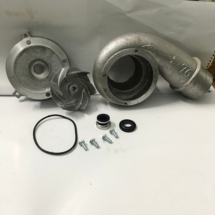Bộ sên bơm đầu bơm đường kính ra 76 chuyển máy 750w sang ống hút 76