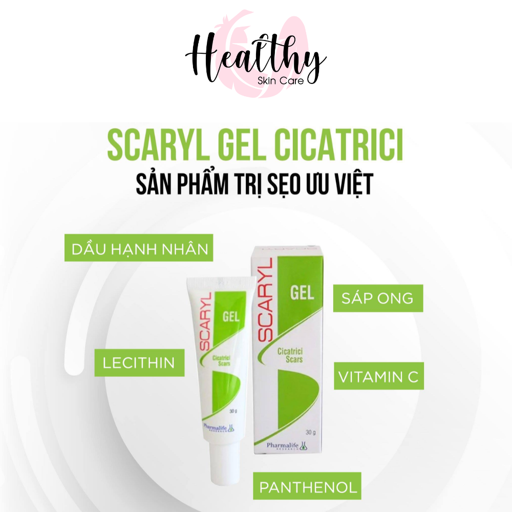 Gel Hỗ Trợ Mờ Sẹo Pharmalife Scaryl Cicatrici Gel 10g