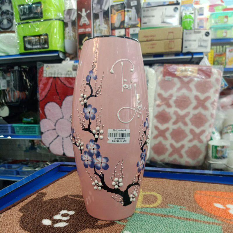 Bình hoa bom 2 hồng