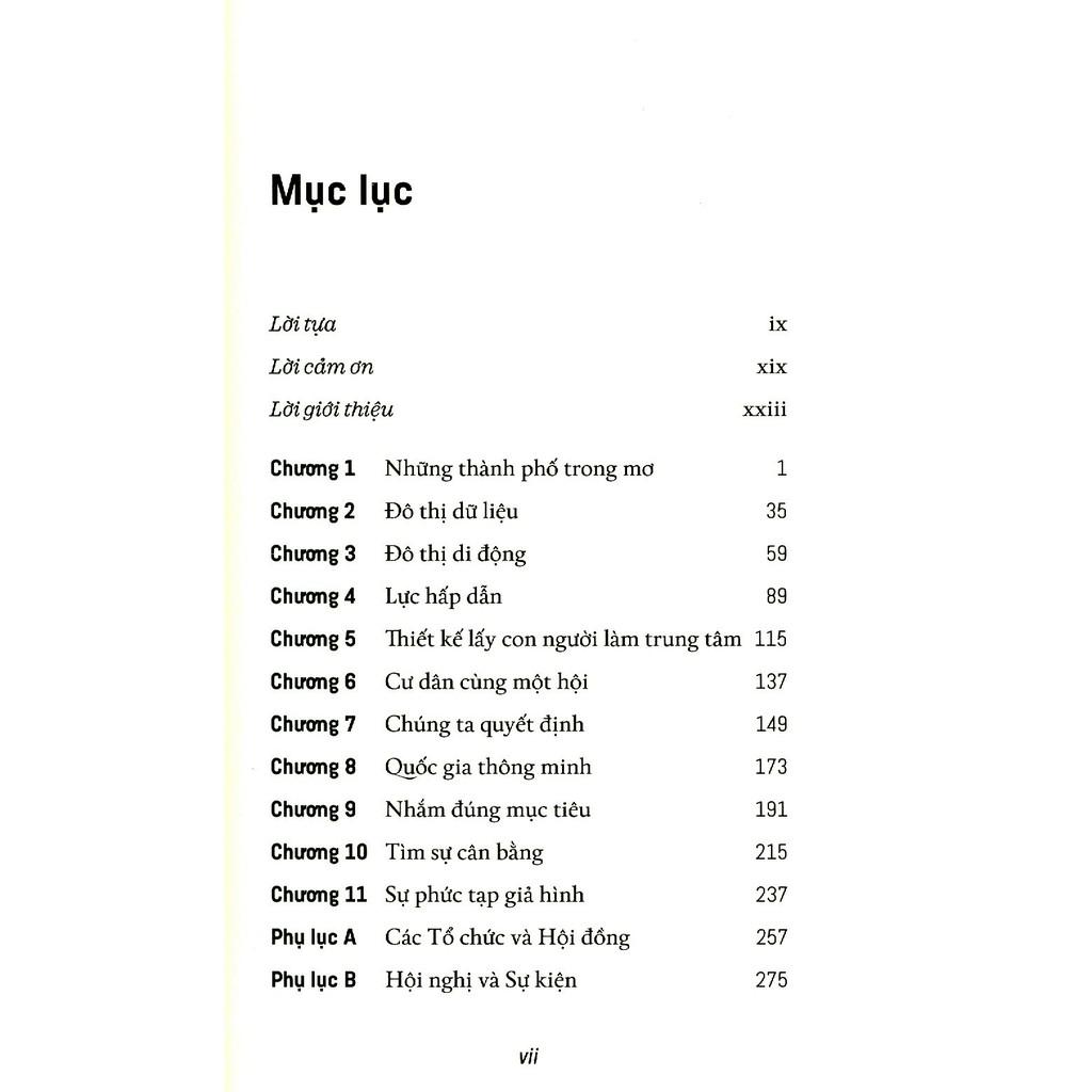 Sách Đô Thị Thông Minh, Tương Lai Xán Lạn: Bản Trình Diễn Về Tương Lai