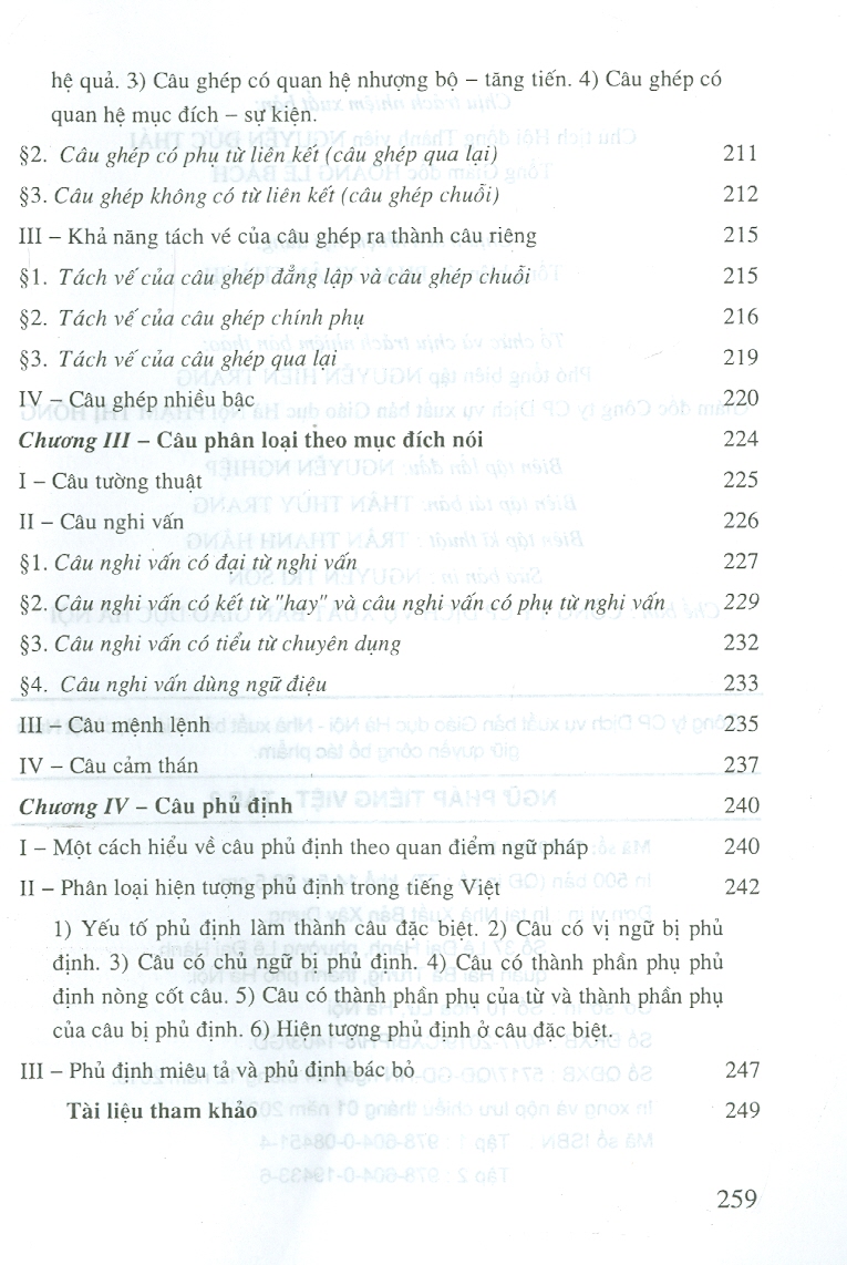 Ngữ Pháp Tiếng Việt - Tập Hai (Tái bản lần thứ hai mươi mốt) - Diệp Quang Ban