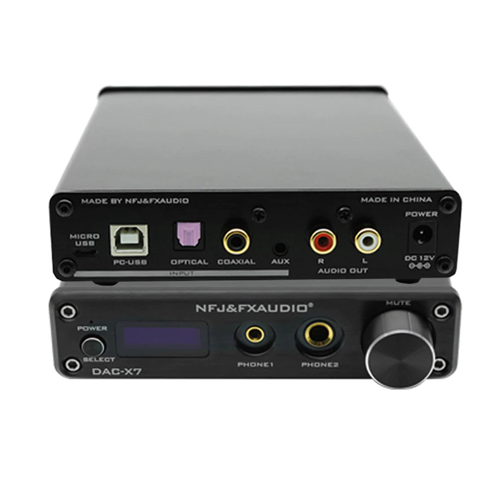 FX-AUDIO DAC-X7 - ĐẦU GIẢI MÃ DAC 384KHZ/32BIT DSD256 AnZ - Hàng Chính Hãng