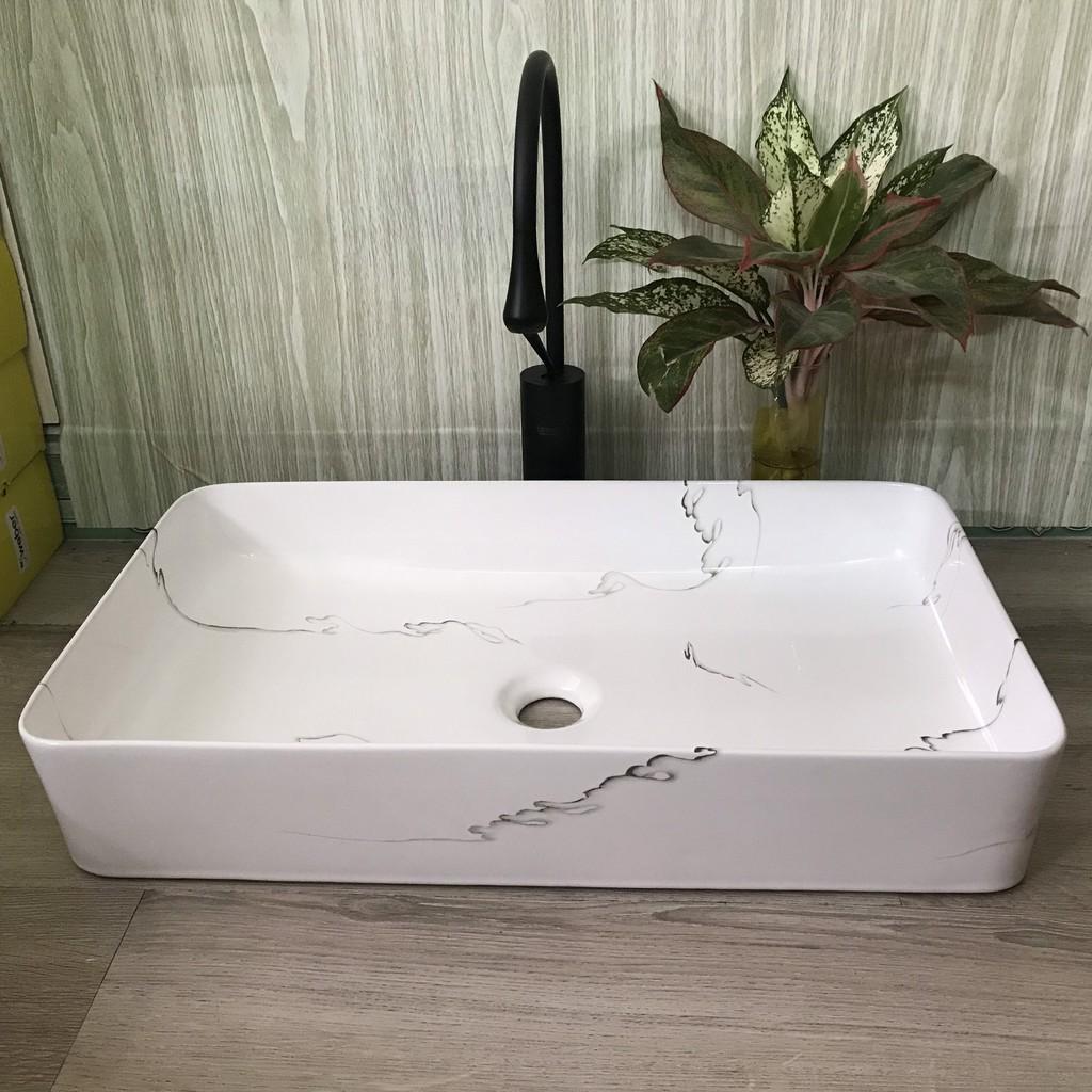 LAVABO VUÔNG PHONG CÁCH BẮC ÂU