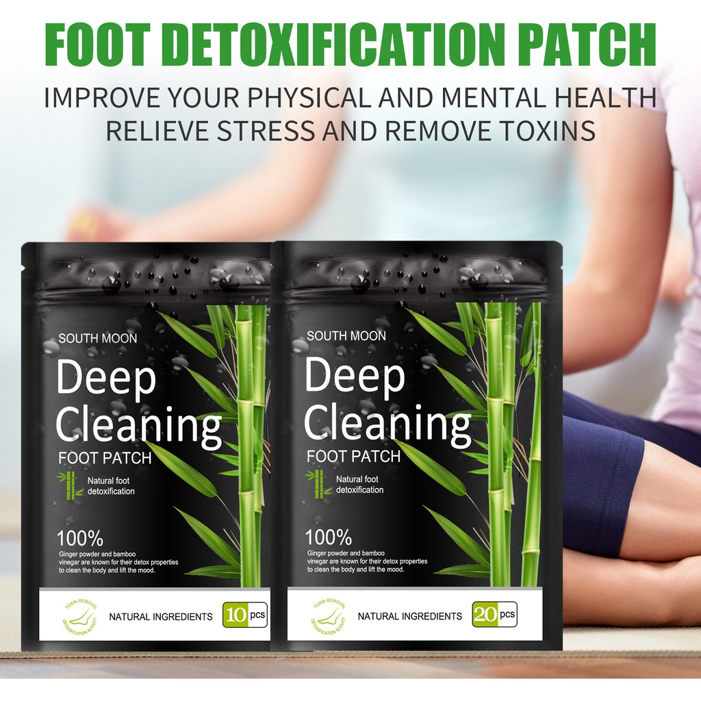 Miếng Dán Bàn Chân Giúp Thải Độc Detox Plus 20pcs - Sử dụng thường xuyên cho kết quả tốt nhất