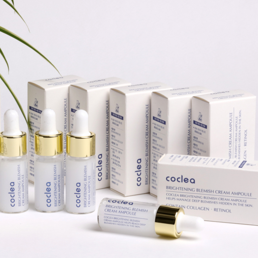 Serum cấp ẩm và dưỡng ẩm chuyên sâu Coclea, hỗ trợ cải thiện làn da đều màu Brightening Blemish Cream Ampoule 10ml