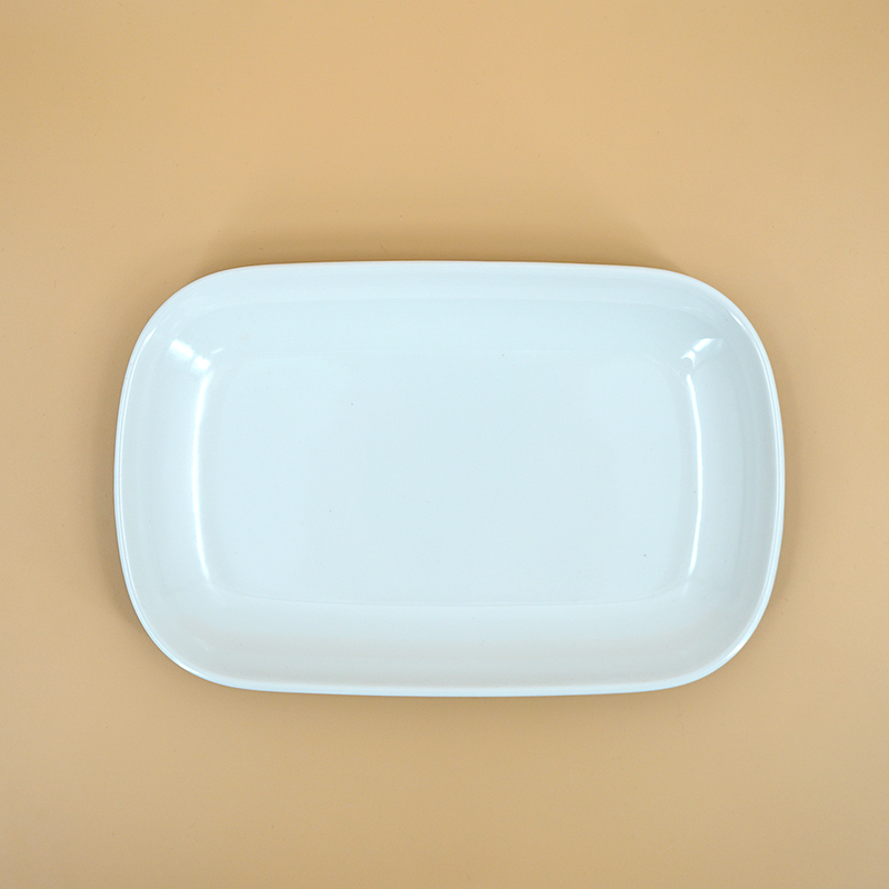 Bộ 6 đĩa melamine chữ nhật