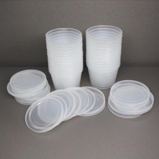 Sét 10 hộp nhựa làm bánh bông Lan,calamen,sữa chua,đa năng