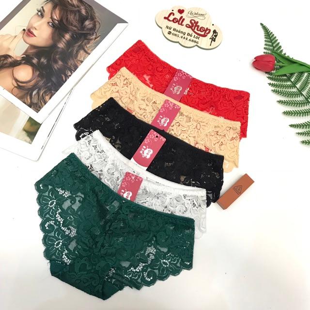 Combo 3 quần lót ren viền hoa