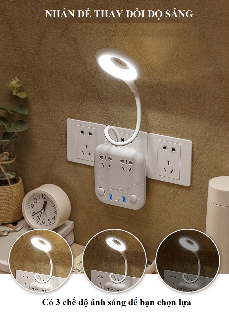 Ổ cắm chống sét đa năng hình mèo ngộ nghĩnh