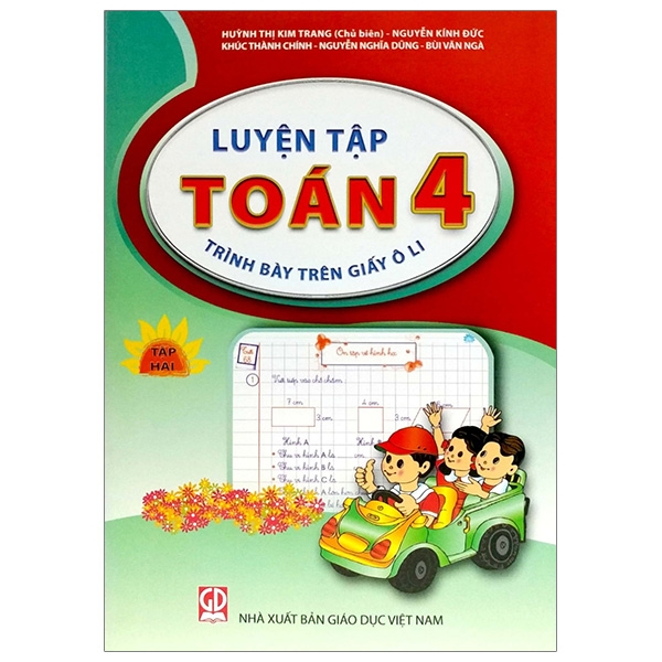 Luyện Tập Toán 4 - Tập 2 (Trình Bày Trên Giấy Ô Li)