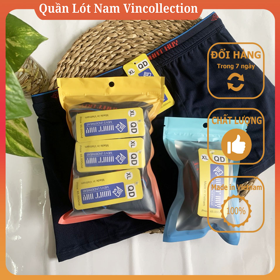 |Combo 2| Quần Lót Nam Đùi  Nhật Huy Vải Lưới Thông Hơi Li Ti Lỗ Nhỏ Cao Cấp Underwear Men - Quần Lót Nam Nhật Huy