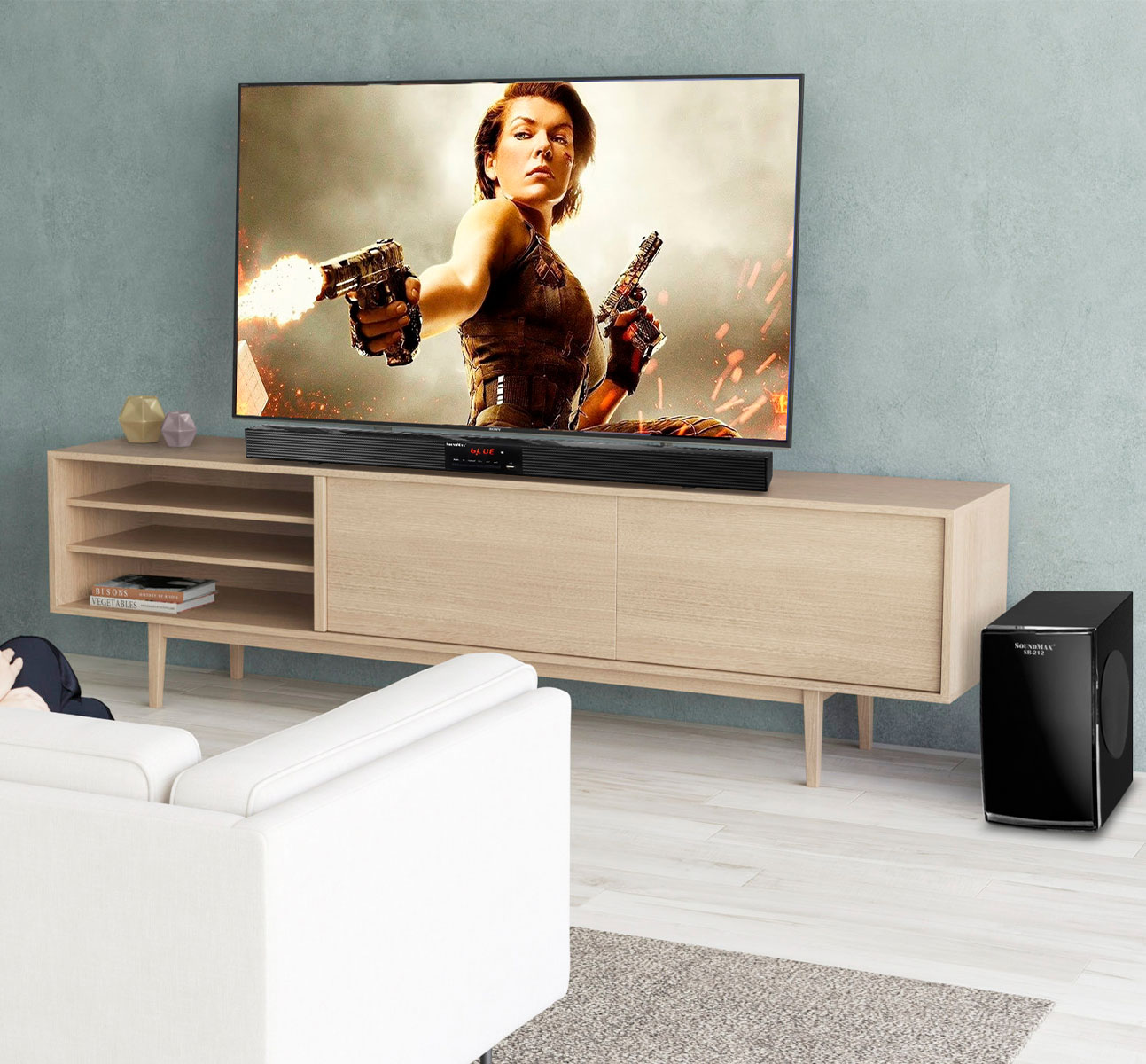 Loa soundbar Soundmax SB-212 - Hàng chính hãng