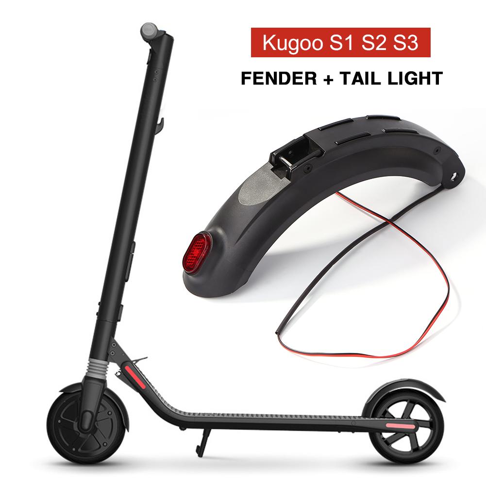 Xe Điện Fender Cho Kugoo S1 S2 S3 Ván Trượt Chắn Bùn Đuôi Đèn Xe Điện Fender Xe Tay Ga Phần Phụ Kiện