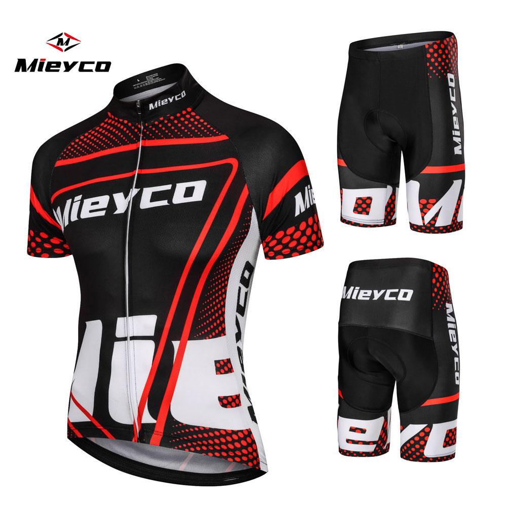 MIEYCO 2023 Đạp xe Jersey MTB Mountain Bike Quần áo đàn ông SHORT SET Color: 8 Size: XS