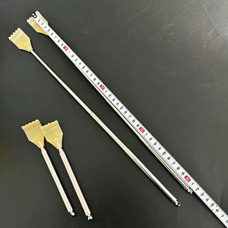 COMBO 2 Cây Gãi Lưng INOX Kéo Dài 41cm có thể rút gọn 16cm - Tay Gãi Siêu Đỉnh